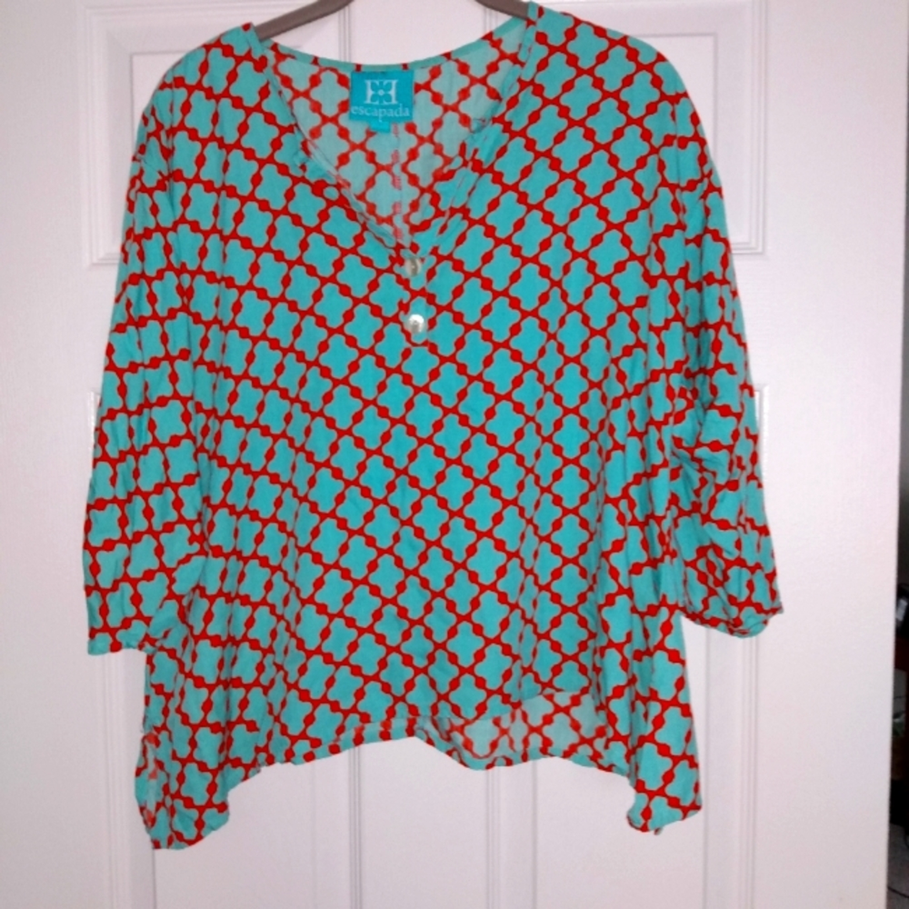 A very nice size large blouse from escapada
